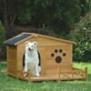 Wild Angels™ Timber Porch Dog House