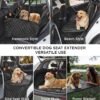 Heavy‑Duty Dog Car Seat Extension Hammock