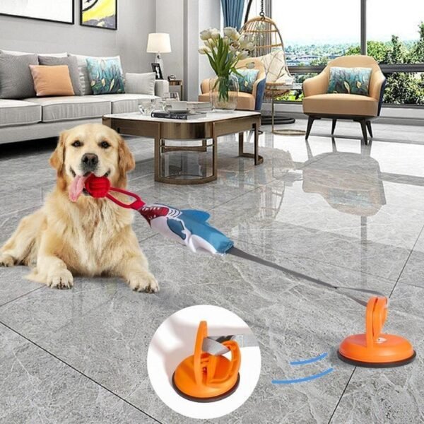 2b4b445b-55d9-4822-9342-6a3809e1fb8c.jpeg Shark‑Shaped Interactive Suction‑Cup Rope Toy
