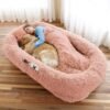 🐾 Wild Angels™ CloudNest Human–Dog Bed
