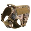 Camouflage Dog Harness and Luxury Leash Set