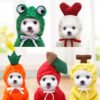 Cozy Fruit and Animal Hoodies for Small Dogs