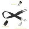 Wild Angels™ Adjustable Dog Seat Belt Leashes (2‑Pack) — Car Safety Tethers for Secure, Calm Travel