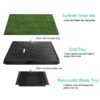 Wild Angels Indoor Grass Potty Pad – Triple‑Layer Puppy Loo Tray for Easy, Stress‑Free Training