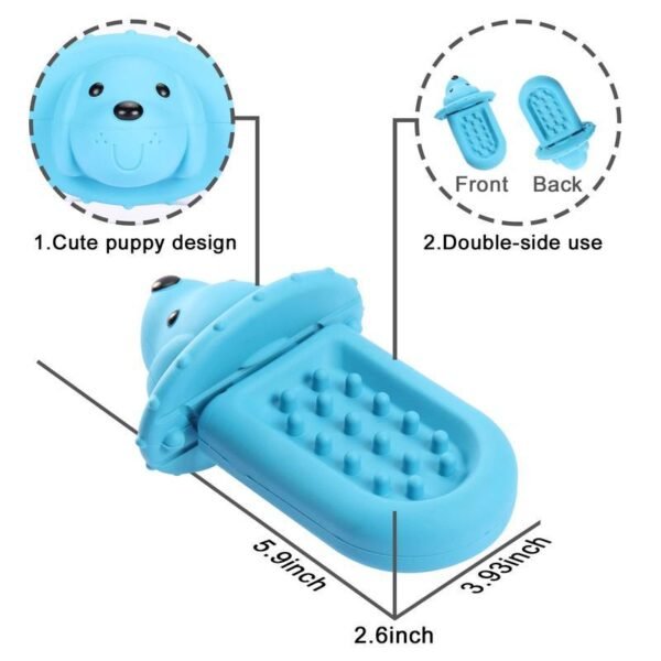 85840262-648d-43ad-bbde-4876b02dcb23.jpeg Soft Rubber Puppy Slow Feeder Pad and Treat Dispenser