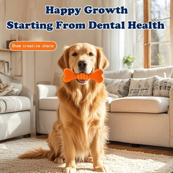 8b70e6e6-b076-493f-9aa8-7ecc7e6e02ff.jpg Dog Bone Toothbrush Chew Stick — Dental Cleaning Toy