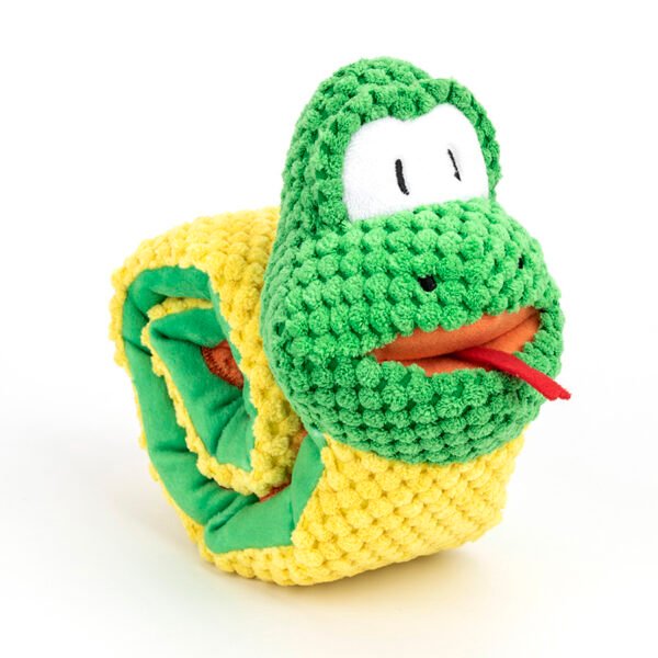 Wild Angels Snake Snuffle Squeak Puzzle Plush Toy