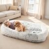 🐾 Wild Angels™ CloudNest Human–Dog Bed