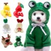 Cozy Fruit and Animal Hoodies for Small Dogs