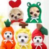 Cozy Fruit and Animal Hoodies for Small Dogs