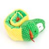 Wild Angels Snake Snuffle Squeak Puzzle Plush Toy