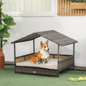 🐾 Wild Angels™ Solara Wicker Lounge House