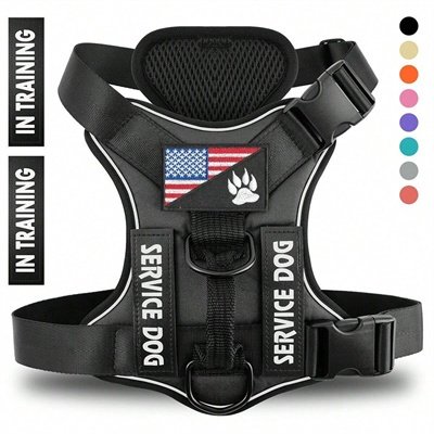 bd109b07-849f-41f1-b677-21753668b658.jpg Reflective Polyester Dog Harness