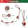 cd59e9be-dfb9-450c-aa19-736864427b9e.jpg Wild Angels “Holiday Rope Party Pack” – 5‑Piece Christmas Dog Chew Toy Play Set for Training, Teething and Interactive Fun