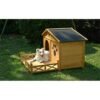 Wild Angels™ Timber Porch Dog House