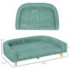 🐾 Wild Angels™ Evergreen Canine Sofa