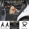 Heavy‑Duty Dog Car Seat Extension Hammock