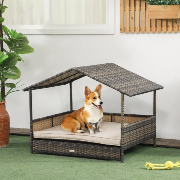🐾 Wild Angels™ Solara Wicker Lounge House