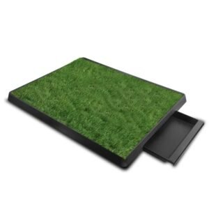 ea9541f2-7448-49b1-8742-66b0dface14c.jpg Wild Angels Indoor Grass Potty Pad – Triple‑Layer Puppy Loo Tray for Easy, Stress‑Free Training