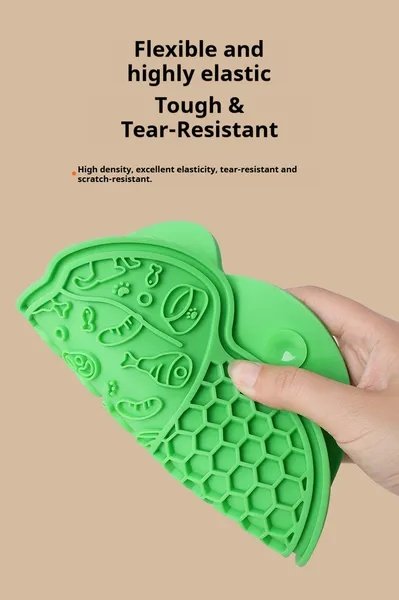 Calming Lick Mat  — Slow Feeder for Anxiety Relief and Enrichment