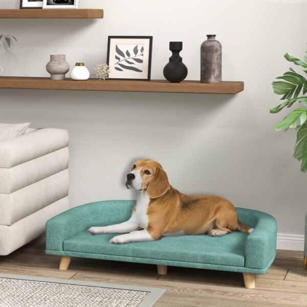 🐾 Wild Angels™ Evergreen Canine Sofa