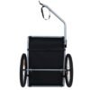 Heavy‑Duty Folding Dog Bike Trailer (120 LB Capacity)