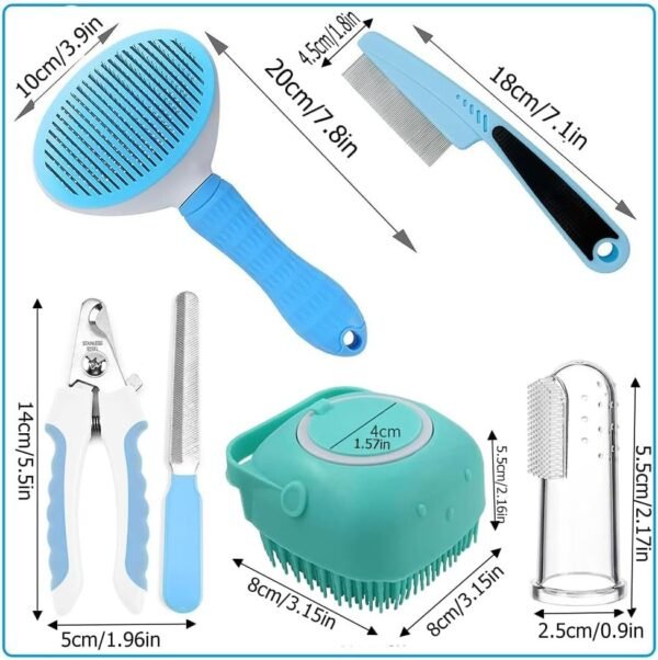 Pet Grooming Kit, 7pcs