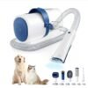Professional Dog Grooming Clippers with 2.5L Vacuum Cup