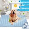 Ice Silk Cooling Pad for Dogs – Breathable Summer Cooling Mat (Multiple Sizes)