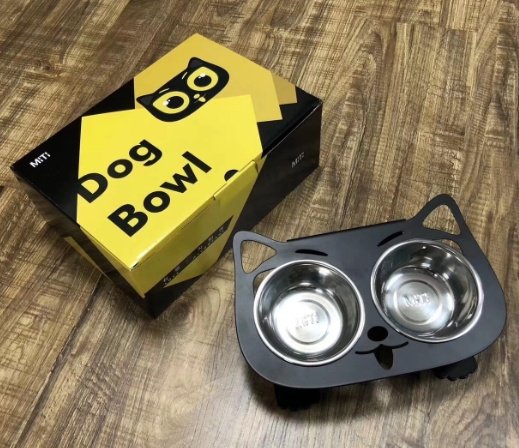 Anti-falling Dog Feeding and Water Bowl Combo