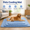 Ice Silk Cooling Pad for Dogs – Breathable Summer Cooling Mat (Multiple Sizes)