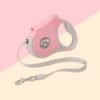 Wild Angels™ GlowControl Retractable Dog Leash with LED Light — One‑Hand Brake & Tangle‑Resistant Control