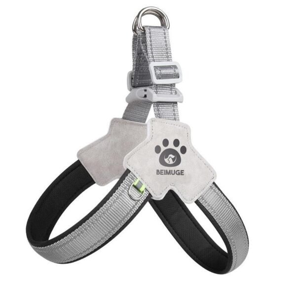 Comfort Fit Reflective No Pull Dog Harness & Leather Leash Set | Wild Angels Store