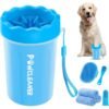 Professional 7-in-1 Dog Paw Cleaner & Pet Grooming Kit – Portable Paw Washer, Bath Brush, Dual Toothbrush Set & Ultra-Absorbent Towels for Dogs & Cats