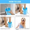 Professional 7-in-1 Dog Paw Cleaner & Pet Grooming Kit – Portable Paw Washer, Bath Brush, Dual Toothbrush Set & Ultra-Absorbent Towels for Dogs & Cats