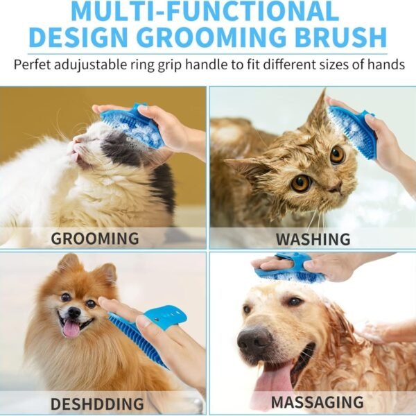 Professional 7-in-1 Dog Paw Cleaner & Pet Grooming Kit – Portable Paw Washer, Bath Brush, Dual Toothbrush Set & Ultra-Absorbent Towels for Dogs & Cats
