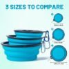 3c534368-0426-4280-accb-68e460ebe5db.jpg Wild Angels™ AdventureFold Travel Pet Bowl Set | Premium 2-Pack Collapsible Food & Water Bowls with Protective Lids