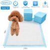 Wild Angels™ Premium Pet Training Pad Value Pack | 50 Ultra-Absorbent Puppy & Cat Potty Pads | 24" x 18" Leak-Resistant Wee Mats