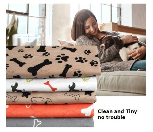 1215052765426.jpg Wild Angels™ Reusable Waterproof Pet Absorbent Pad | Triple-Layer Leak-Proof Puppy & Senior Dog Protection Mat